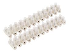 Image of 30 Amp Terminal Block 12 Way Connector Strip 3 Amp TO choc connection 2 pack