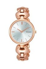 Image of Pulsar Ladies PVD Rose Gold Plated Bracelet Watch PM2268X1