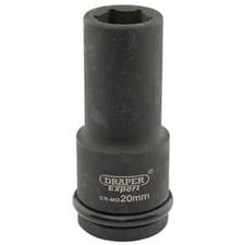 Image of Draper Expert 3/4" Drive Deep Hexagon Impact Socket Metric 20mm
