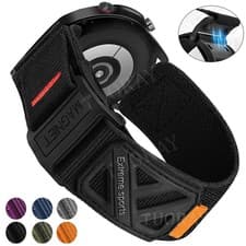 Image of Military Nylon Band Strap For Garmin Vivoactive 6 5 4 3 Venu 4/3/2/SQ Smartwatch