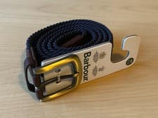 Image of Barbour Belt Navy Blue Webbing Men's Size M 34"-39" Brand New with Tags