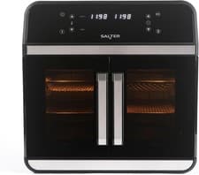 Image of Salter XL Air Fryer Oven – 15L Dual Zone with Rotisserie, 2300W