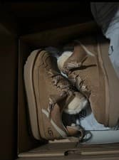 Image of Ugg Lowmel trainers Chestnut Size 4 Perfect Condition with box. Such a lush shoe