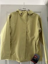 Image of BRAND NEW Women’s Helly Hansen Seven J Breathable Rain Jacket Size Large Yellow