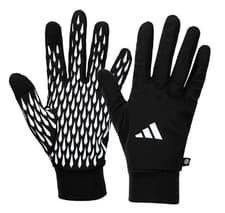 Image of Adidas Unisex TIRO Competition Knit Gloves Fleece Black Run Sports Glove HS9750
