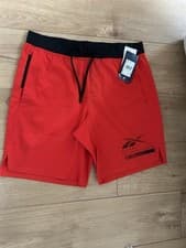 Image of Reebok Mens Red Epic Lightweight Speed-wick Shorts M Brand New With Tags