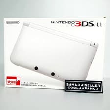 Image of Nintendo 3DS LL Portable Video Game Console White Japanese Version
