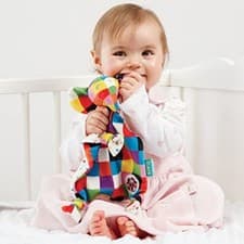 Image of Rainbow Designs Elmer Comfort Blanket