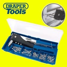 Image of Draper 27848 2 Way Hand Riveter Kit Pop Rivet Gun Hand Riviter Tool (New 19782)