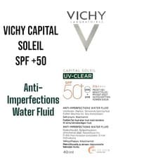 Image of Vichy Capital Soleil UV-Clear Anti-imperfections Water Fluid SPF50+ .40ml