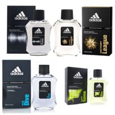 Image of Adidas 2 x 100ml Eau de Toilette Spray Ice Dive, Pure Game, Victory, Dynamic