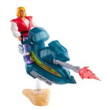 Image of MASTERS OF THE UNIVERSE - Origins Prince Adam with Sky Sled Action Figure Mattel