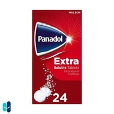 Image of Panadol Extra Soluble Tablets x24 500mg/65mg + Caffeine | Effective Pain Relief