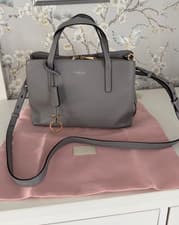 Image of Radley -Dukes Place -STEEL GREY-MULTIWAY-MEDIUM GRAB/SHOULDER BAG-NWOT
