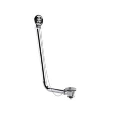 Image of Chrome Traditional Exposed Bath Waste & Overflow - Park Royal CHEXPBW2