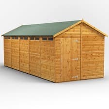 Image of Shed | Power Apex Garden Sheds | Security Shed | Sizes 16x4 up to 20x8