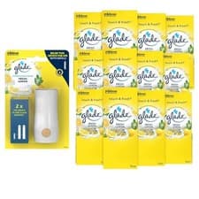 Image of Glade Touch & Fresh Starter plus 12 X Refills - choose scent