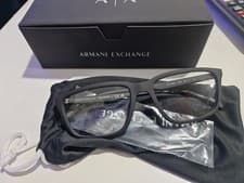 Image of Armani Exchange AX 3089U 8078 55 Men glasses Frame MATTE BLACK