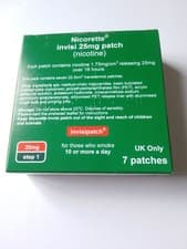 Image of NICORETTE INVISI 25mg Patch - 7 X Step 1 Patches