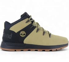 Image of Timberland Sprint Trekker Mid Boot - Men Winter Shoe TB0A6HZ-EN7 Leather Beige