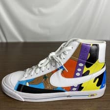Image of Nike FLYLEATHER Blazer Multicolor '77 QS Men's Size 10 CZ3775-900 New. Limited
