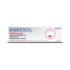 Image of Anbesol Teething Gel 10g | Effective Soothing Relief For Teething Pain & Ulcers