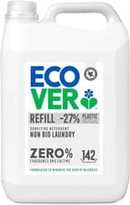 Image of Ecover Zero Non-Bio Laundry Detergent Refill 5L, 142 Washes, Eco-Friendly
