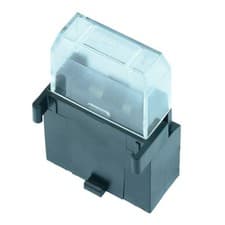 Image of Stackable Standard Blade Fuse Holder with Transparent Cover Auto Car