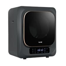 Image of Portable Tumble Dryer 2.5kg Tabletop Vented Digital Controls Black Baridi DH229