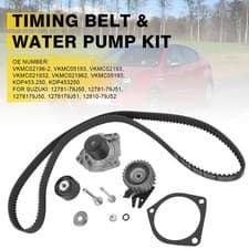 Image of uk Timing Belt + Water Pump Set For VAUXHALL SUZUKI SX4 I Hatchback KP35623XS-1