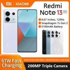 Image of Xiaomi Redmi Note 13 Pro 5G Snapdragon 7s Gen 2 120Hz 200MP 5100mAh 16GB+512GB
