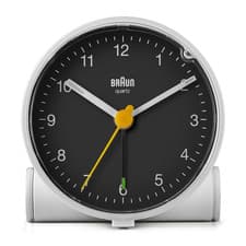 Image of Braun Classic Analogue Alarm Clock with Snooze and Quiet Quartz Movement