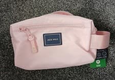 Image of Jack Wills Pink Wash Bag Brand New