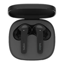 Image of Belkin SoundForm Flow True Wireless Noise-Cancelling Earbuds Black AUC006BTBK