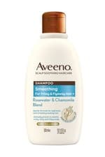 Image of Aveeno Scalp Soothing Haircare Smoothing Shampoo, Rosewater & Chamomile Blend,