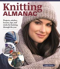 Image of Knitting Almanac by Sophie Martin PAPERBACK 9781639810178