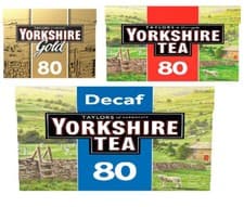 Image of Taylors of Harrogate Yorkshire Tea Bags 80 Tea Bags 250g