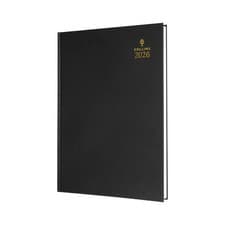Image of 2026 Collins Desk Diary A4 Day Per Page Hardback Black Cover