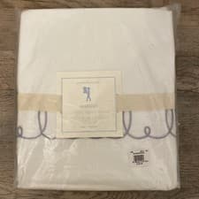 Image of POTTERY BARN KIDS TWIN DUVET COVER 100% COTTON MARGOT CORDED DUVET $129