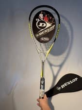 Image of Brand New Dunlop Squash Racquet + Cover D-SR Hyper Lite Ti HQ