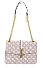 Image of GUESS James Logo Convertable Shoulderbag Rosewood Logo