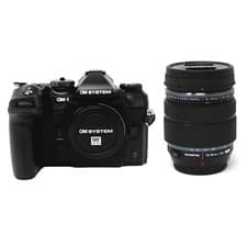Image of Olympus OM SYSTEM OM1 Mark II Mirrorless Camera + 12-40mm lens