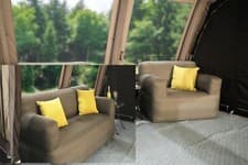 Image of Vango Havana Air Chair Sofa Fabric Inflatable Camping Furniture Choice of Models
