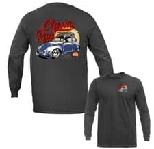 Image of Original Classic Ride Custom Vintage Car Automobile Graphic Long Sleeve
