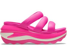 Image of Crocs Unisex Classic Mega Crush Triple Strap Sandal - Pink Crush