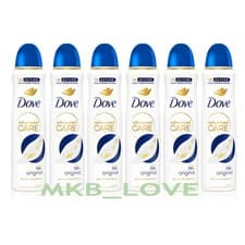 Image of Dove Anti-Perspirant Advanced Care Original 72H for Women, 150ml choose 3 0r 6