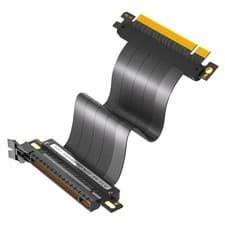 Image of PCIE 4.0 Extension Cable, 16x Shielded High Speed GPU Riser Cable with PCI4398