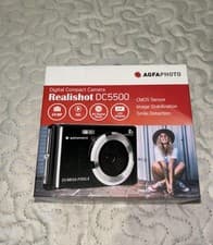 Image of Agfa DC5500 Compact Digital Camera , Black Digital Compact Camera Realishot