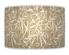 Image of Beige Latte White Leaves Floral Pendant Lamp Shade Handmade Lampshade #19