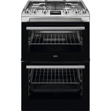 Image of AEG CGX6130ACM Gas Cooker with Gas Hob 60cm Free Standing Stainless Steel A New